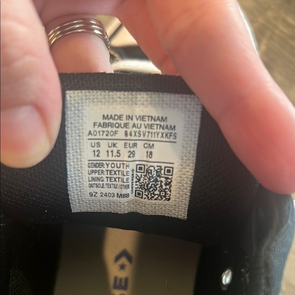 Converse All Star Black Sneakers - Picture 4 of 4